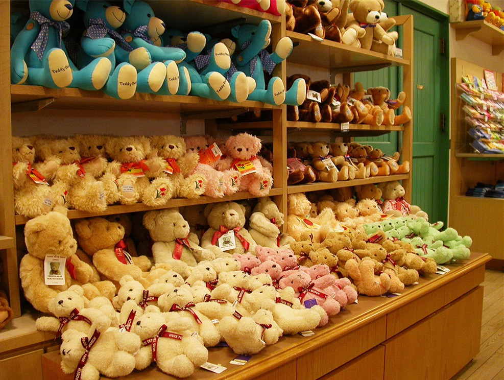 the stuffed animal store