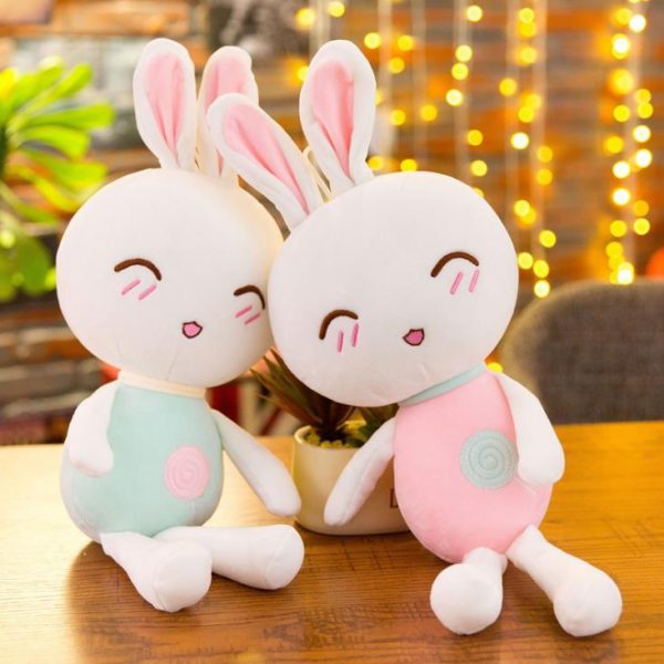candy rabbit stuffed animal