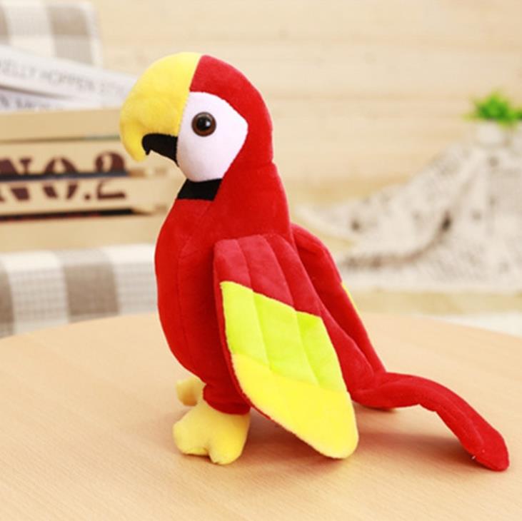 parrot plush toy